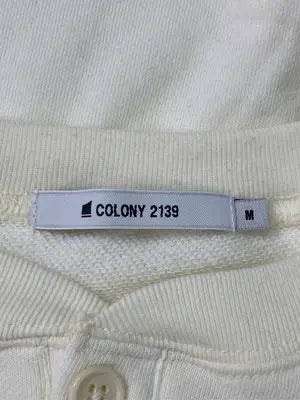 COLONY 2139/コロニートゥーワンスリーナイン/スウェット/トップス/ホワイト/M