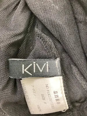 Kivi/Tシャツ/カットソー/トップス/ブラック/F
