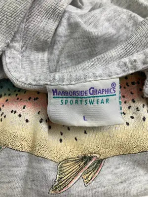 HARBORSIDE GRAPHICS/Tシャツ/カットソー/トップス/グレー/L