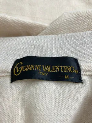GIANNI VALENTINO/ジャンニバレンチノ/ポロシャツ/トップス/ベージュ/M
