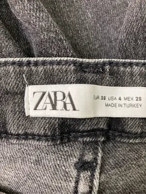 ZARA/ザラ/デニムパンツ/パンツ/ブラック/USA 4
