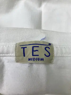 TES/テス/Tシャツ/カットソー/トップス/ホワイト/M