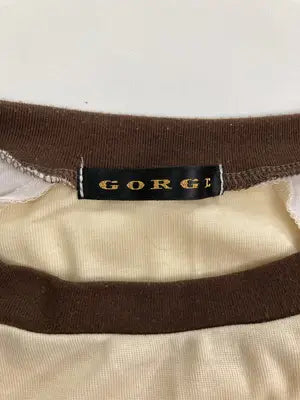 GORGE/ジョージ/Tシャツ/カットソー/トップス/ベージュ/F  バスト79～87　身長154～162