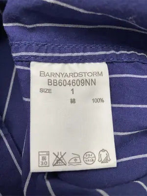 BARNYARDSTORM/バンヤードストーム/シャツ/ブラウス/トップス/ブルー/1