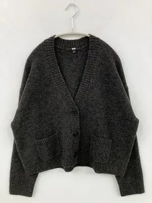 UNIQLO/ユニクロ/カーディガン/ボレロ/トップス/グレー/M