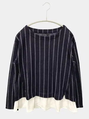 HK WORKS LONDON/エイチケーワークスロンドン/Tシャツ/カットソー/トップス/ネイビー/M