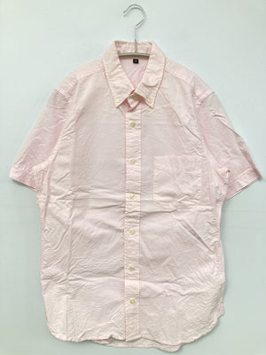 無印良品/ムジルシリョウヒン/ビジネスシャツ/トップス/ピンク/XS