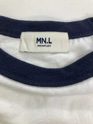 MN.L/エムエヌエル/Tシャツ/カットソー/トップス/ホワイト/F