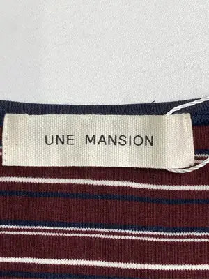 UNE MANSION/ウメマンション/Tシャツ/カットソー/トップス/レッド/F