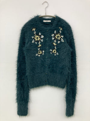 sly/スライ/カーディガン/ボレロ/トップス/スカイブルー/free