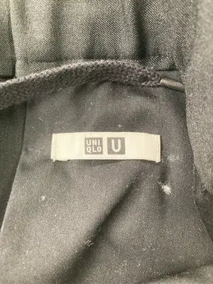 UNIQLO/ユニクロ/スラックス/パンツ/ブラック/XL