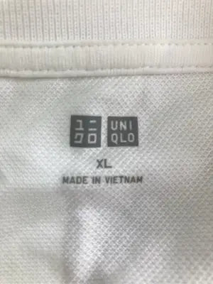 UNIQLO/ユニクロ/ポロシャツ/トップス/ホワイト/XL