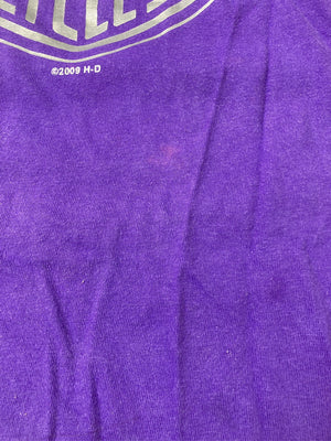 Motorcycle/モーターサイクル/Tシャツ/カットソー/トップス/パープル/M