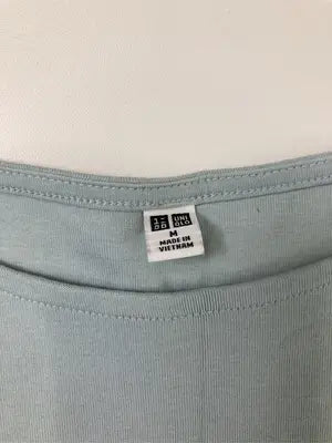 UNIQLO/ユニクロ/タンクトップ/トップス/ライトグリーン/M