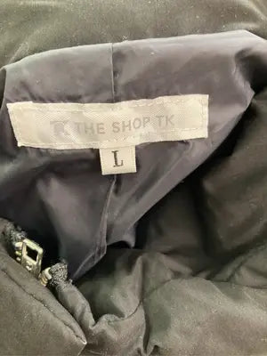 THE SHOP TK/ザショップティーケー/ダウンジャケット/コート/ジャケット/アウター/ブラック/L