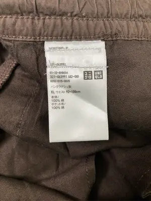 UNIQLO/ユニクロ/チノパンツ/パンツ/ブラウン/沙理ウエスト92-100cm