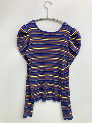 SLY/スライ/ニット/セーター/トップス/ブルー/FREE