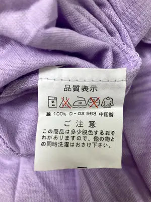 BLUE Squares/Tシャツ/カットソー/トップス/パープル