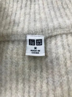UNIQLO/ユニクロ/ニット/セーター/トップス/ベージュ/M