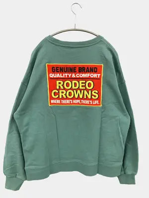 RODEO CROWNS/ロデオクラウンズ/スウェット/トップス/グリーン/FREE