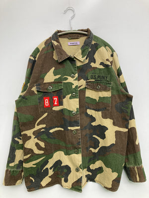 PUNYUS/プニュズ/シャツ/ブラウス/トップス/ブラウン/1