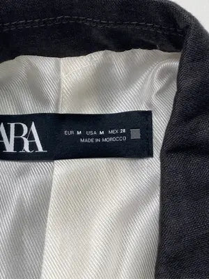 ZARA/ザラ/テーラードジャケット/ジャケット/アウター/ブラック/USA M