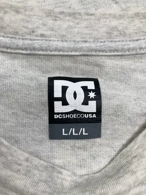 DC/ディーシー/Tシャツ/カットソー/トップス/アイボリー/L