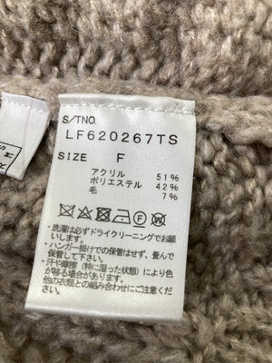 LOWRYS FARM/ローリーズファーム/ニット/セーター/トップス/ブラウン/F