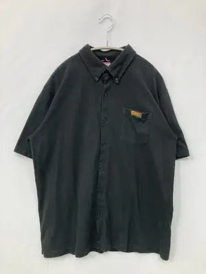 RUN KI/シャツ/ブラウス/トップス/ブラック/XL