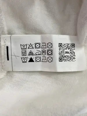 ZARA/ザラ/Tシャツ/カットソー/トップス/ホワイト/USA S
