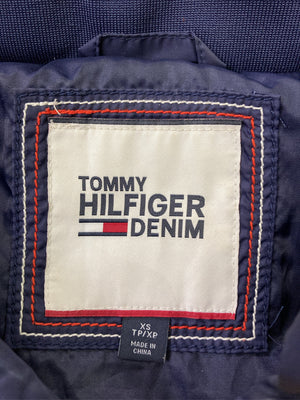 HILFIGER DENIM/ヒルフィガーデニム/ジャージ/トラックジャケット/トップス/ネイビー/XS