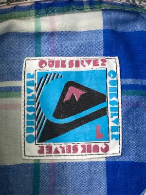 QUIKSILVER/クイックシルバー/シャツ/ブラウス/トップス/ブルー