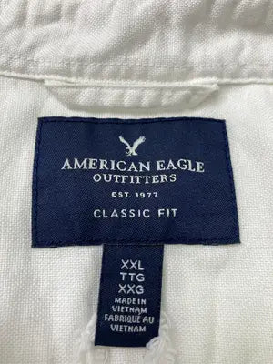 American Eagle Outfitters/アメリカンイーグルアウトフィッターズ/シャツ/ブラウス/トップス/ホワイト/XXL