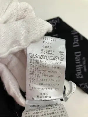 Darich/ダーリッチ/Tシャツ/カットソー/トップス/ブラック/Free