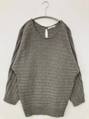 Flow and fixture/ニット/セーター/トップス/グレー/L バスト86～94　身長154～162