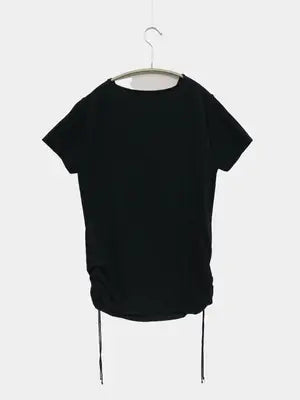 au milleu de･･･/Tシャツ/カットソー/トップス/ブラック/L