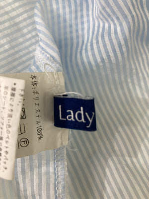 Lady like/レディライク/シャツ/ブラウス/トップス/スカイブルー
