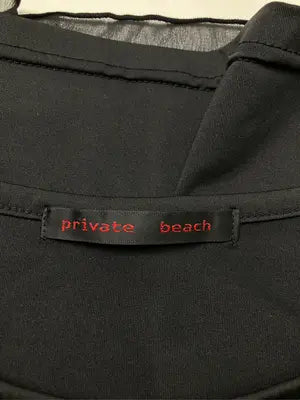 Private Beach/プライベートビーチ/キャミソール/トップス/ブラック/L