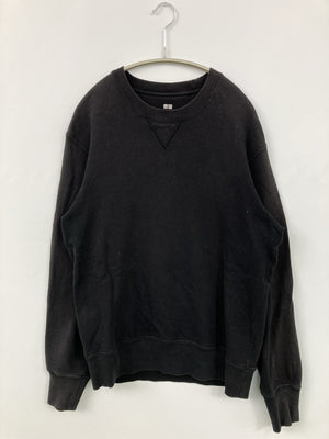 UNIQLO/ユニクロ/スウェット/トップス/ブラック/M