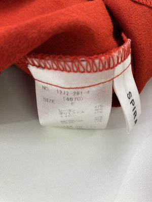 SPIRALGIRL/スパイラルガール/セットアップ/ジャケット/アウター/レッド/上：F　下：1