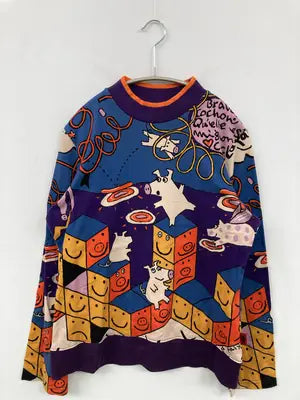 OLLE BORE BLA!/Tシャツ/カットソー/トップス/ブルー