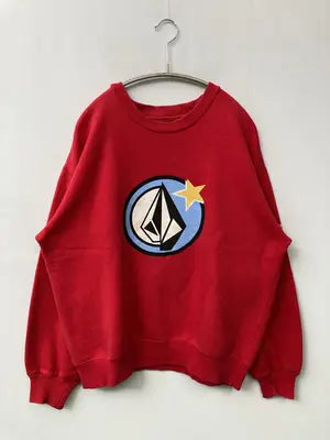 VOLCOM/ボルコム/スウェット/トップス/レッド/M