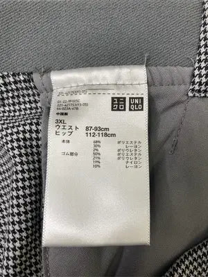 UNIQLO/ユニクロ/スラックス/パンツ/ブラック/3XL