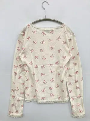TINA:JOJUN/ティーナジョジュン/Tシャツ/カットソー/トップス/ホワイト/M