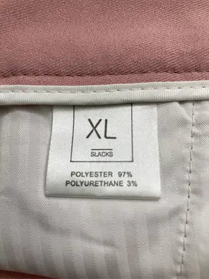 スラックス/パンツ/ピンク/XL