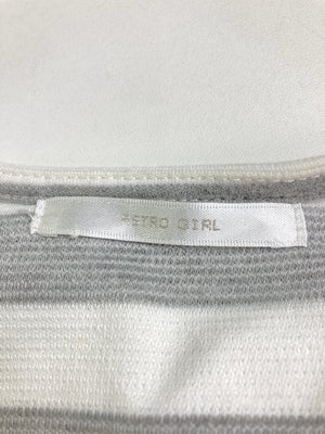 RETRO GIRL/レトロガール/Tシャツ/カットソー/トップス/グレー/M