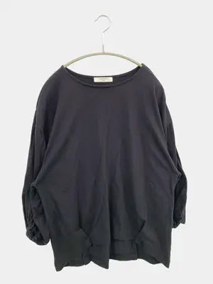 Samansa Mos2 blue/サマンサモスモスブルー/Tシャツ/カットソー/トップス/ブラック/フリー