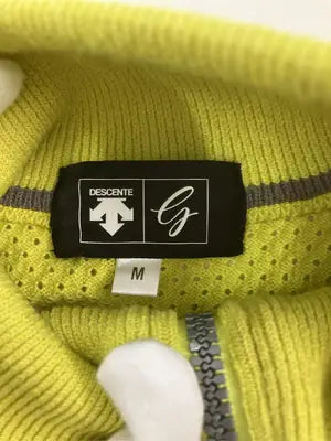 DESCENTE/デサント/ニット/セーター/トップス/イエロー/M