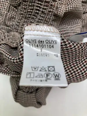 OLIVE des OLIVE/オリーブデオリーブ/Tシャツ/カットソー/トップス/ブラウン/F