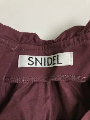 SNIDEL/スナイデル/その他トップス/トップス/レッド/ONE SIZE